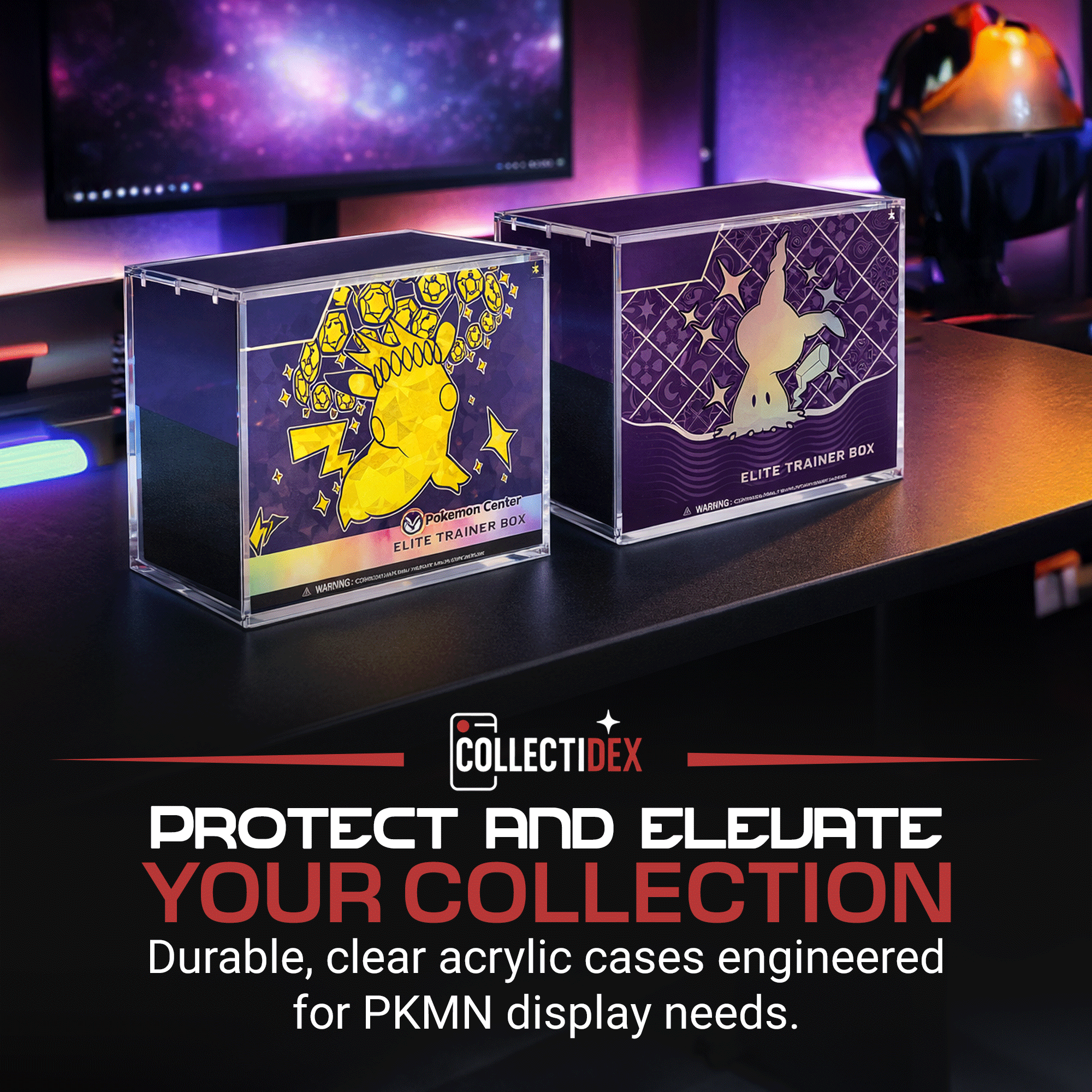 Elite Trainer Box Acrylic Case