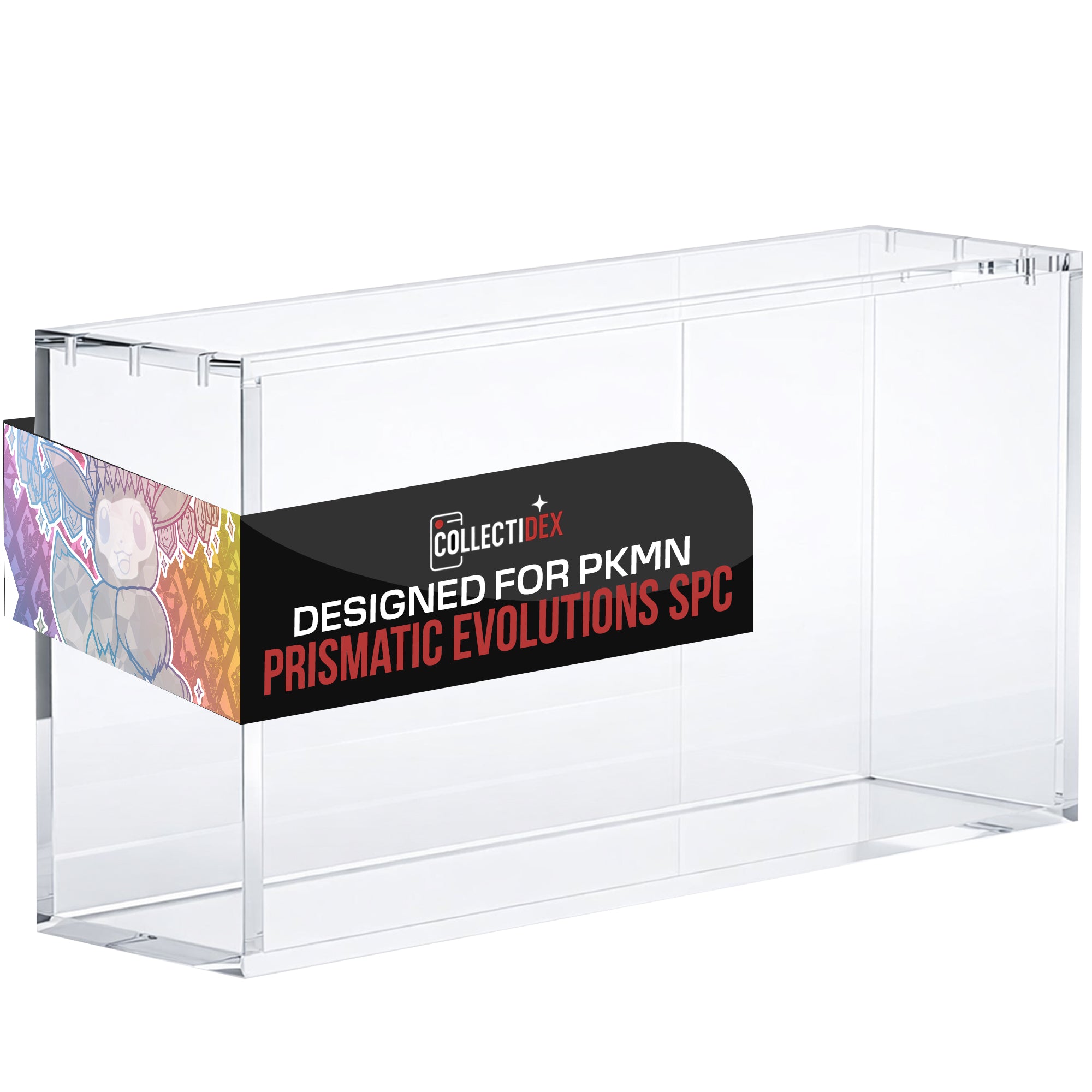 Prismatic Evolutions SPC Acrylic Case