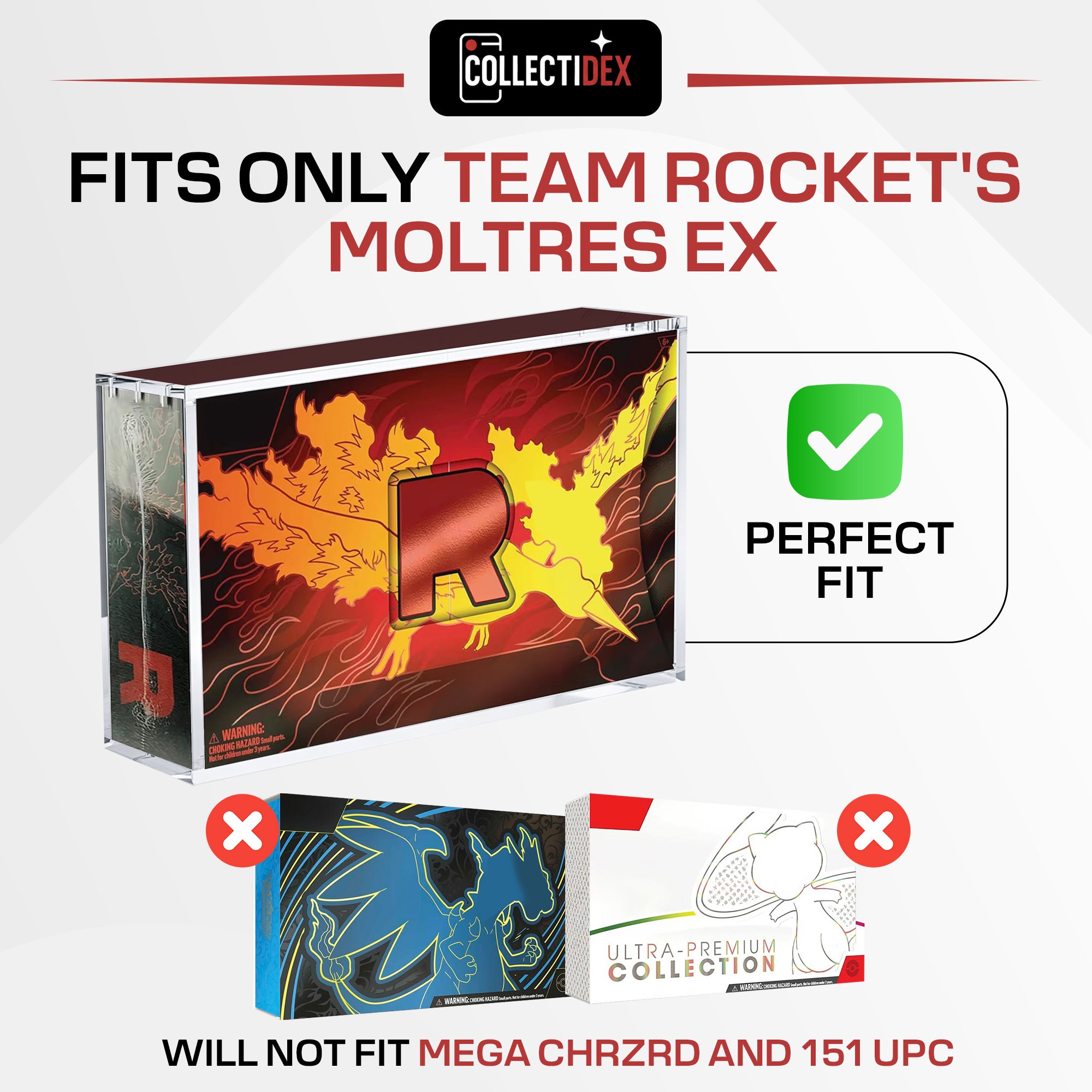 Moltres EX Acrylic Case